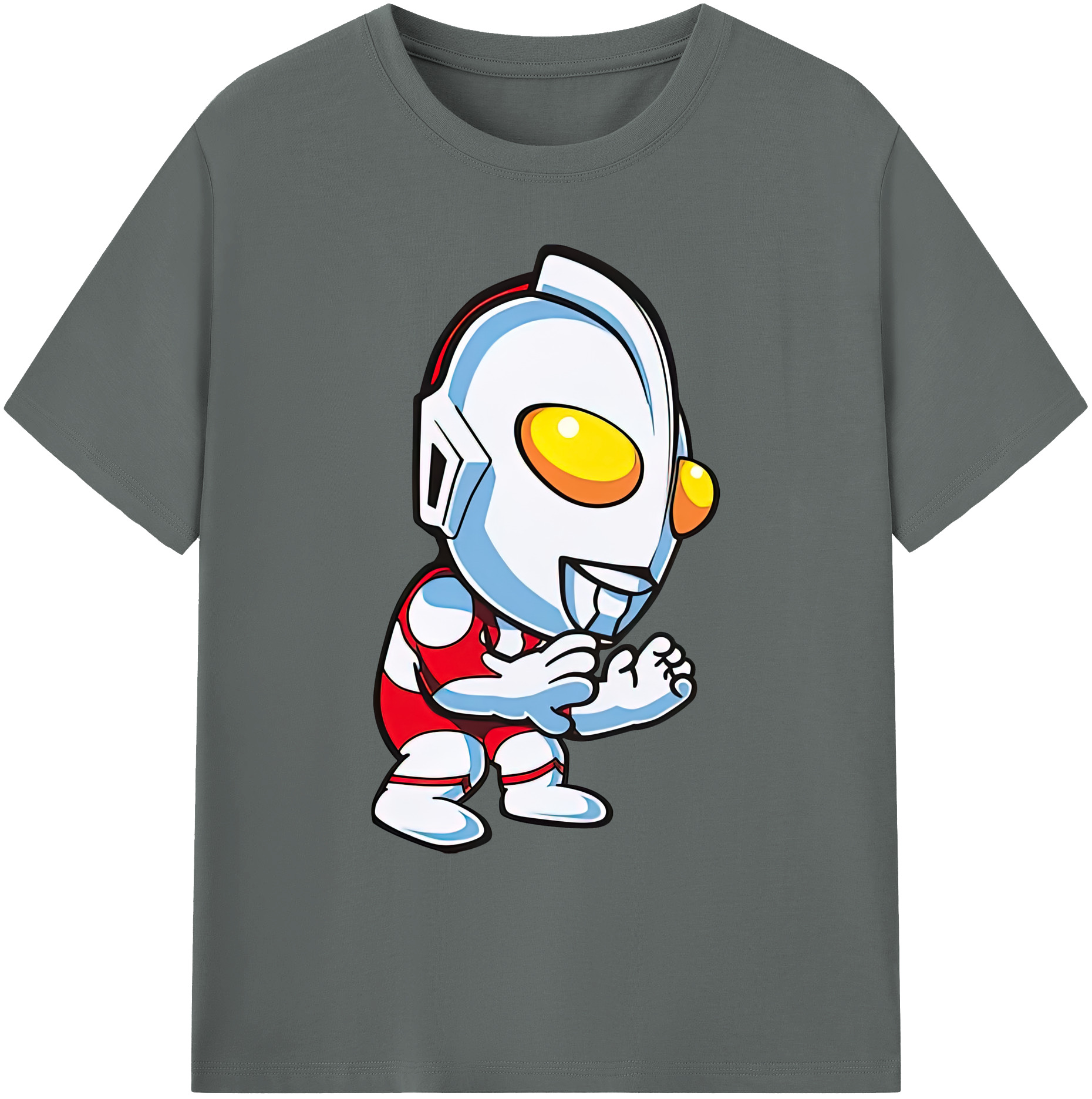 （画像用） ウルトラマン Ultraman 綿100％ メンズ半袖Tシャツ｜肌触りやわらか＆通気性